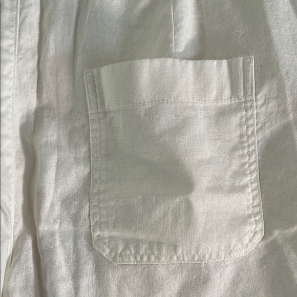 Uniqlo Off White Bermuda Shorts Lightweight Summer Essential Size 28 - Picture 4 of 13